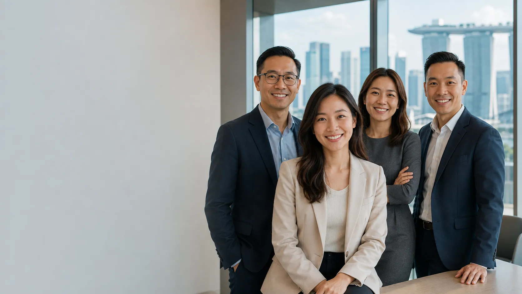 AmpliX consultants working alongside a client team